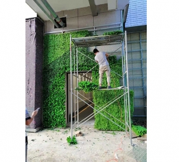 九江仿真植物墙设计