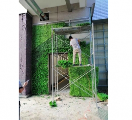 上饶仿真植物墙设计