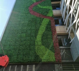 新余仿真植物墙设计